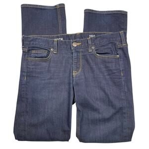 EUC - J Crew Matchstick Dark Wash Straight Leg Denim Jeans